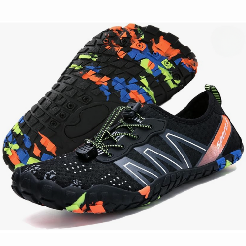 AquaStride™ – Quick-Dry Barefoot Water Shoes