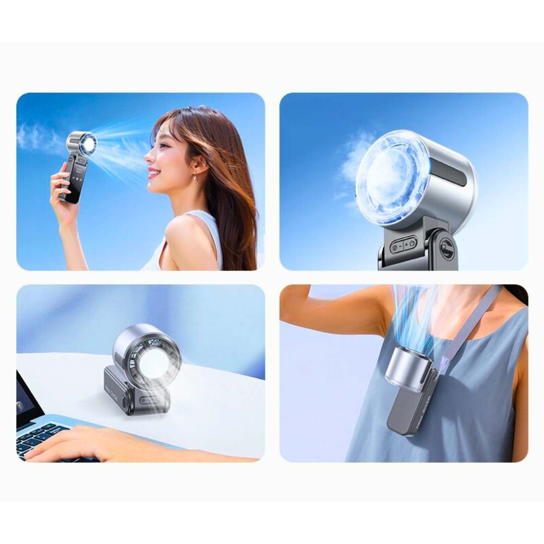 BreezeBite™ LED Ice Fan