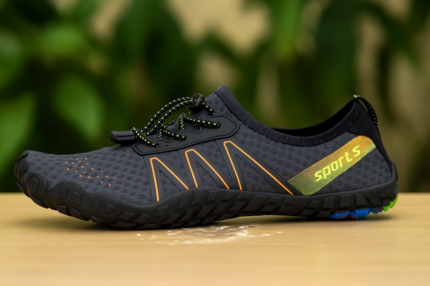 AquaStride™ – Quick-Dry Barefoot Water Shoes