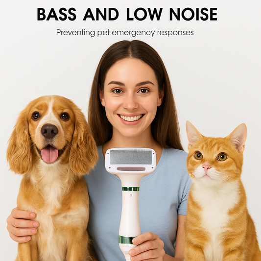 FluffPro™ - Pet Grooming Dryer Comb