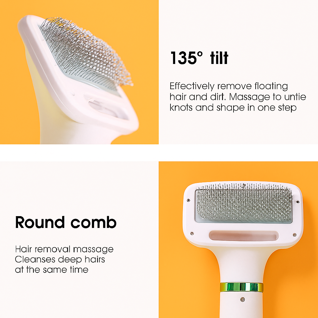 FluffPro™ - Pet Grooming Dryer Comb