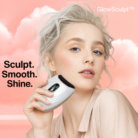 GlowSculpt™ Electric Face Massager & Gua Sha Scraper