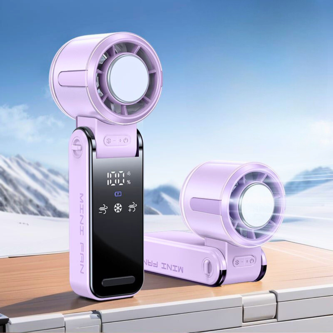 BreezeBite™ LED Ice Fan
