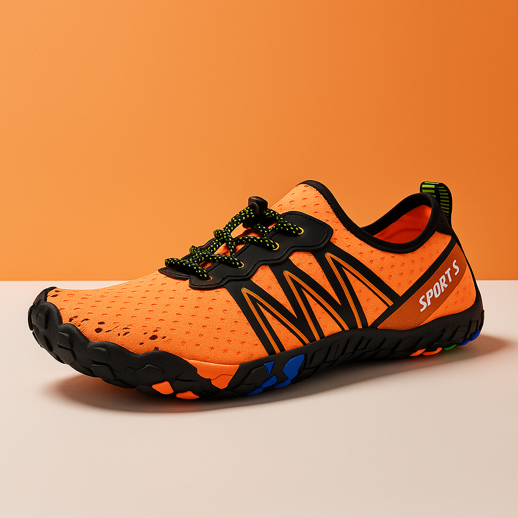 AquaStride™ – Quick-Dry Barefoot Water Shoes